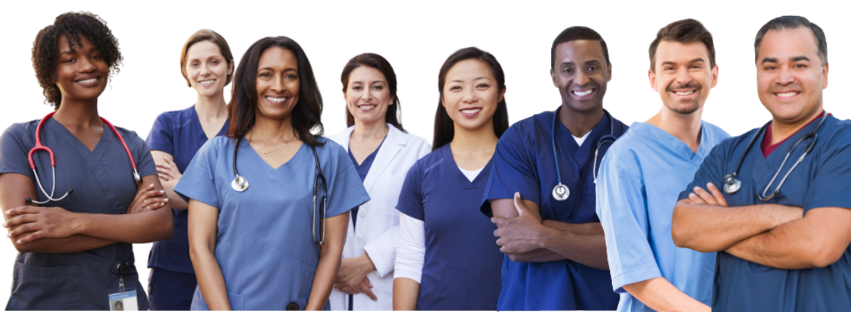 multi racial nurses
